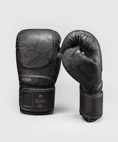 Venum Impact Evo Scales Boxing Gloves - Dark Grey