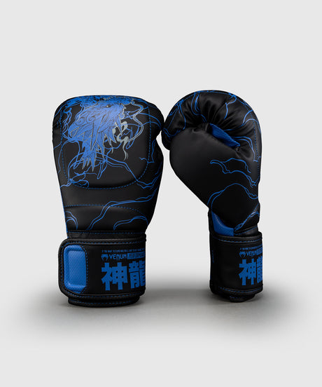 Venum Thunder Dragon Boxing Gloves - Black/Royal Blue