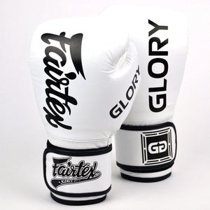 Fairtex x Glory White rukavice
