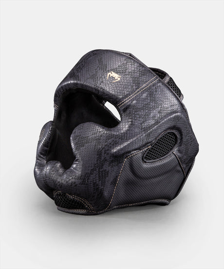 Venum Impact Evo Scales Headgear - Dark Purple