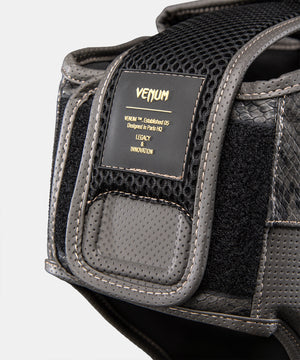 Venum Impact Evo Scales Headgear - Dark Grey