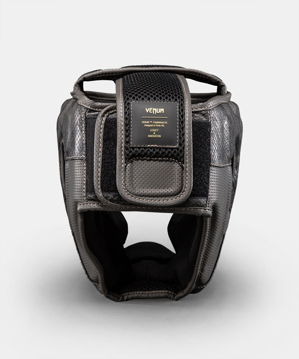 Venum Impact Evo Scales Headgear - Dark Grey