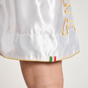 Leone 1947 AB233 DNA Premium White Boxing Shorts