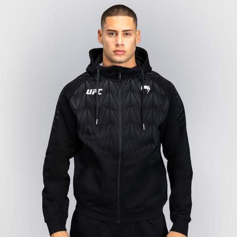 UFC Zenith by Venum Replica Black Zip Hoodie