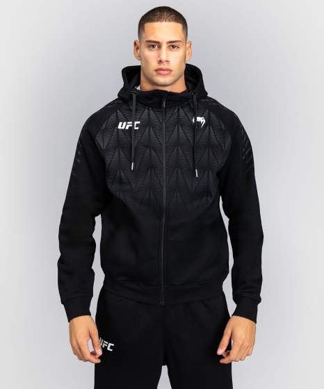 UFC Zenith by Venum Replica Black Zip Hoodie