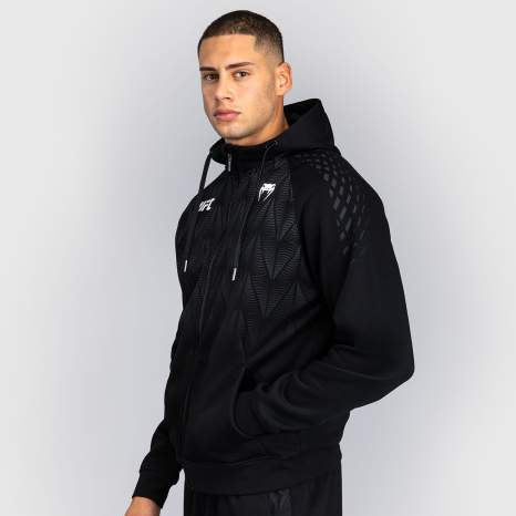 UFC Zenith by Venum Replica Black Zip Hoodie