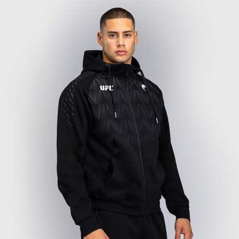 UFC Zenith by Venum Replica Black Zip Hoodie