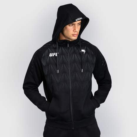 UFC Zenith by Venum Replica Black Zip Hoodie