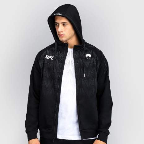 UFC Zenith by Venum Replica Black Zip Hoodie
