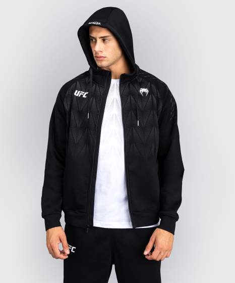 UFC Zenith by Venum Replica Black Zip Hoodie