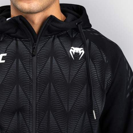 UFC Zenith by Venum Replica Black Zip Hoodie
