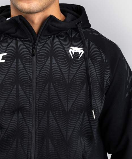 UFC Zenith by Venum Replica Black Zip Hoodie