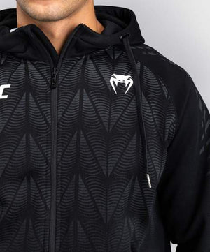 UFC Zenith by Venum Replica Black Zip Hoodie