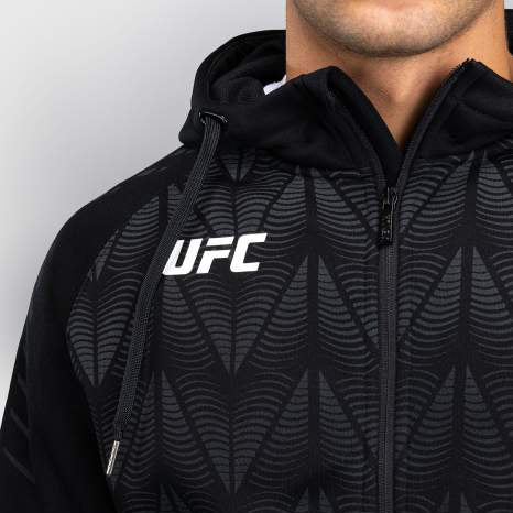 UFC Zenith by Venum Replica Black Zip Hoodie