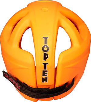 Top Ten Avantgarde Neon Orange čelada