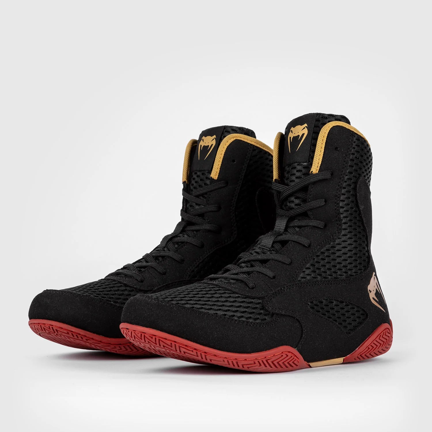 Venum Contender Black/Gold/Red boksačke cipele