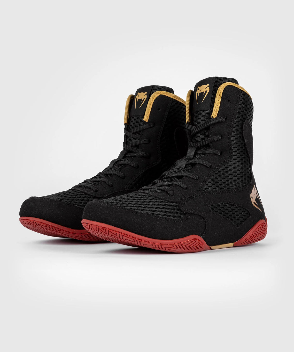 Venum Contender Black/Gold/Red boksačke cipele