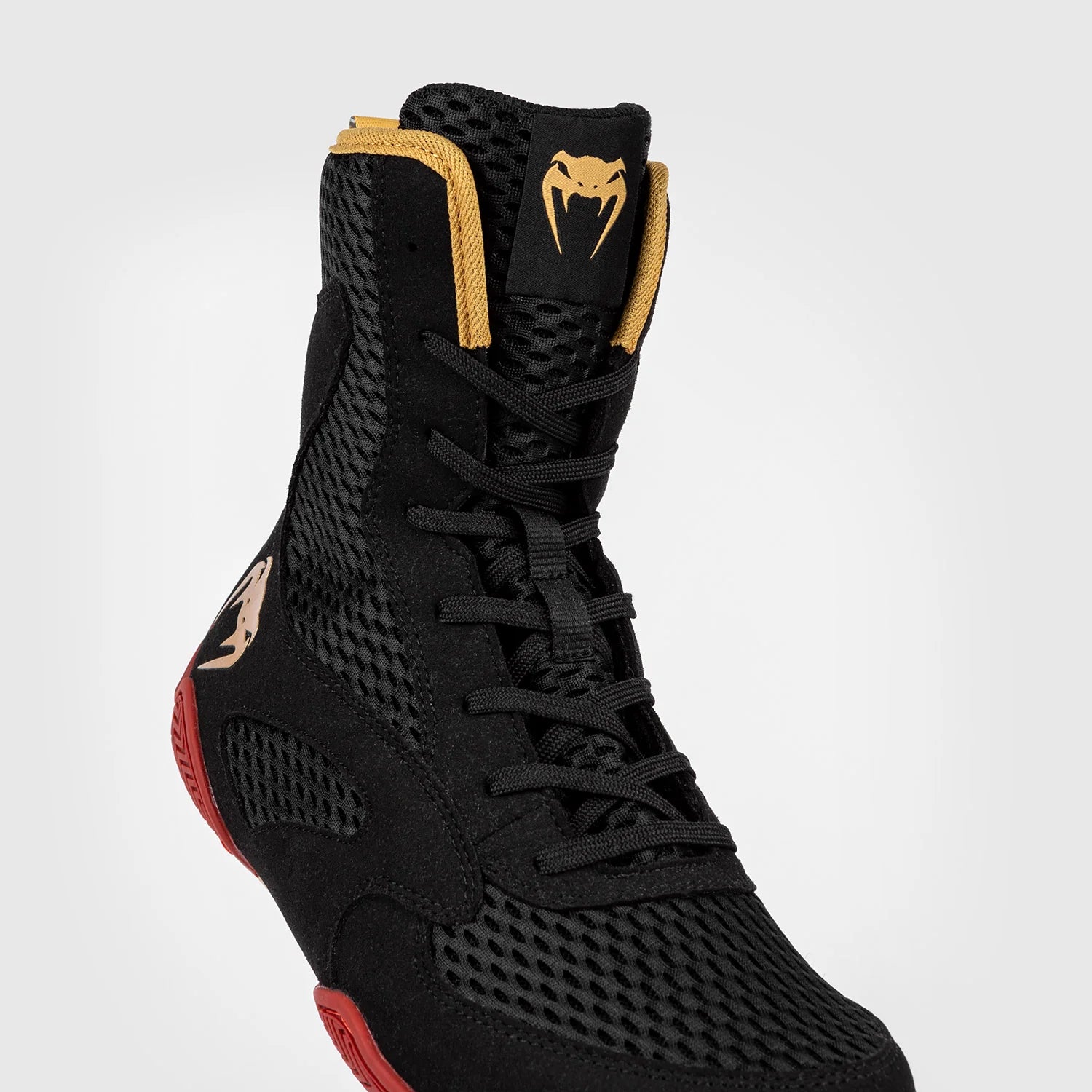 Venum Contender Black/Gold/Red boksačke cipele
