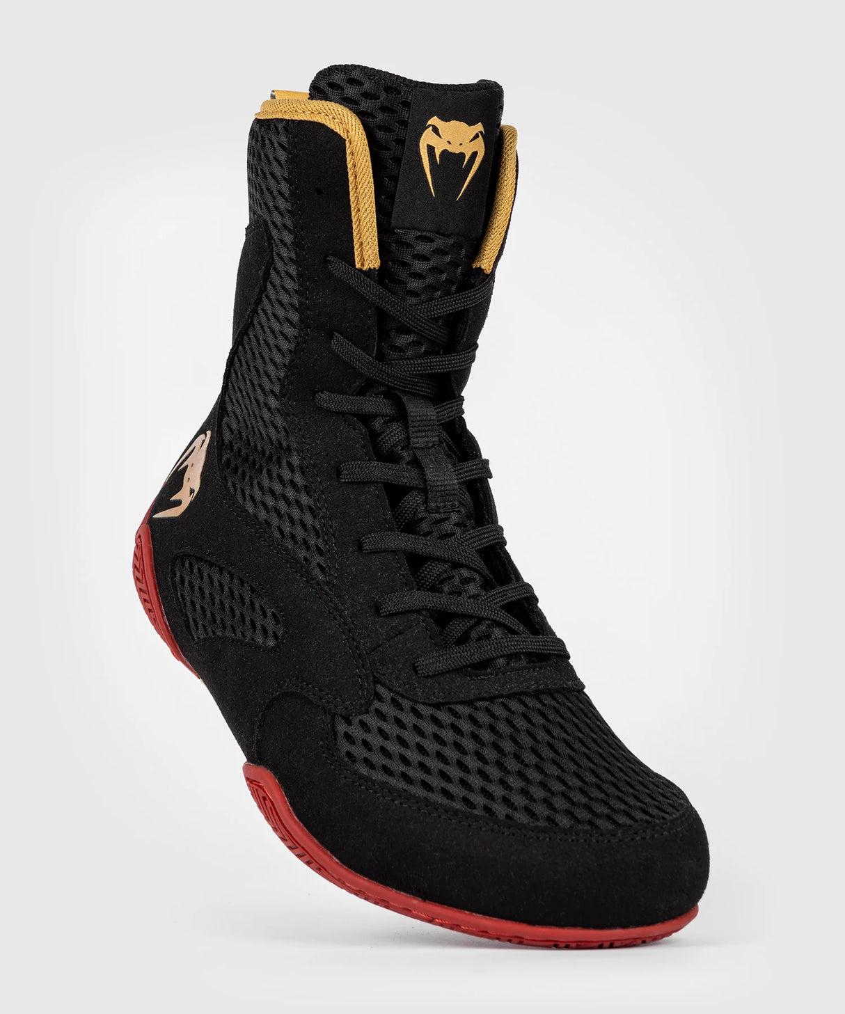 Venum Contender Black/Gold/Red boksačke cipele
