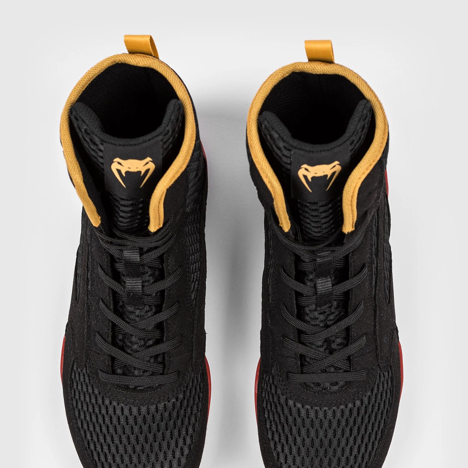 Venum Contender Black/Gold/Red boksačke cipele