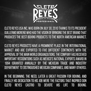 Cleto Reyes Black Tradicionalne Rokavice Za Boks Na Vezalke 