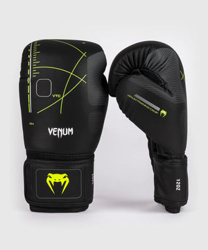 Venum Training Camp 4.0 Black/Neo Green Rokavice