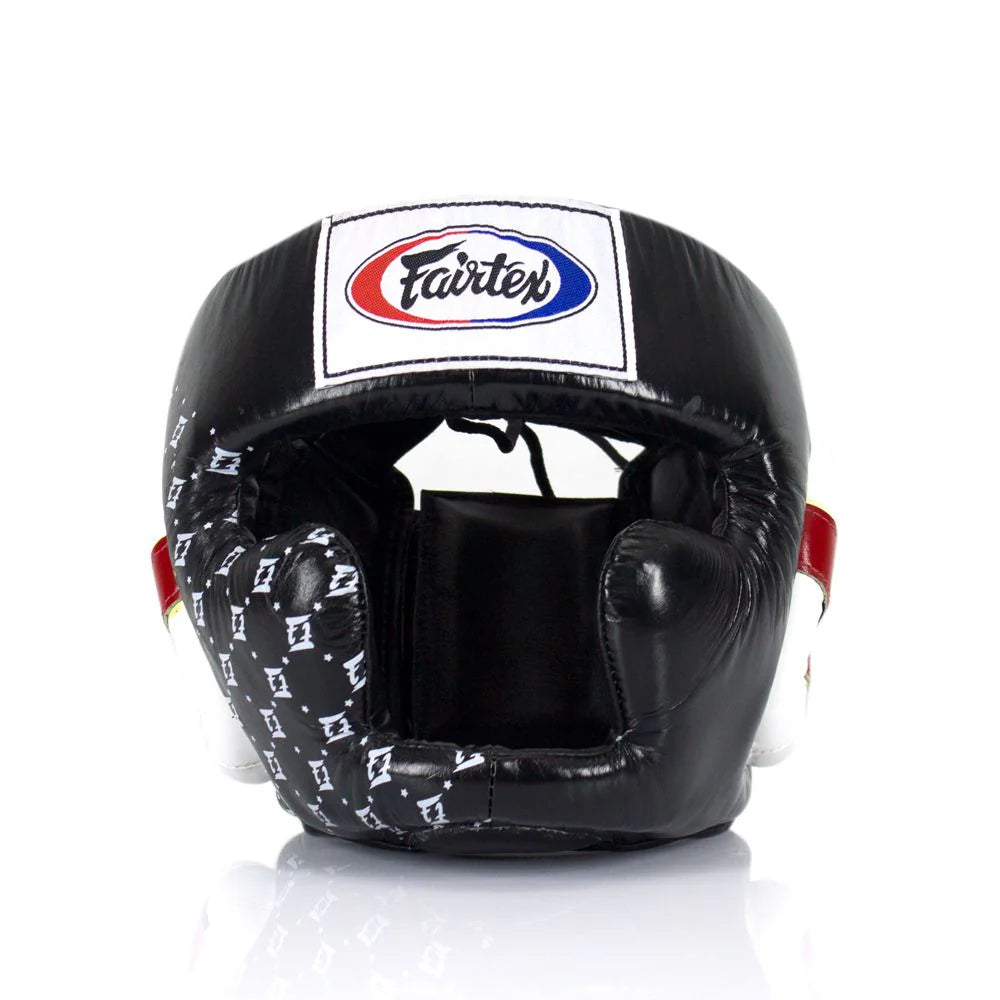 Fairtex Super Sparring Black/White kaciga