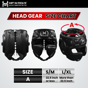 Hit N Move Face Saver kaciga - Black