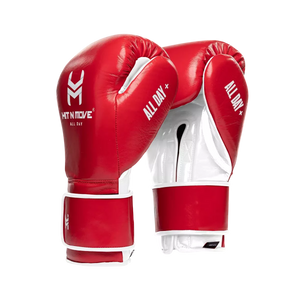 Hit N Move 24 oz. Conditioning rukavice za boks (čičak) - Mexican Red