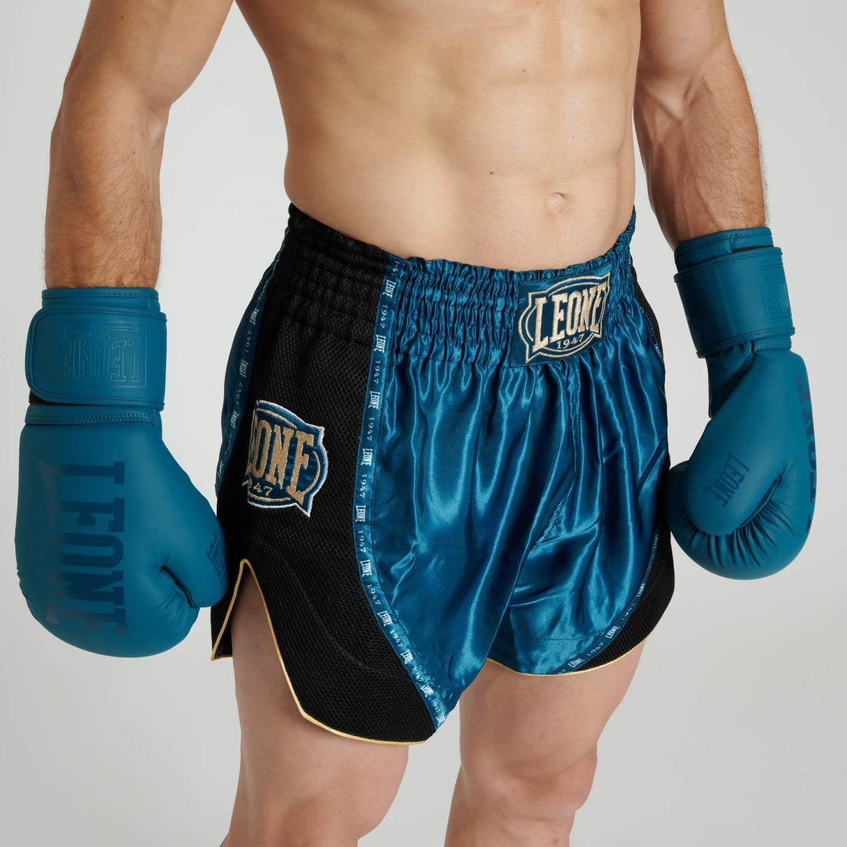 Leone 1947 Classic AB881 Teal hlačke