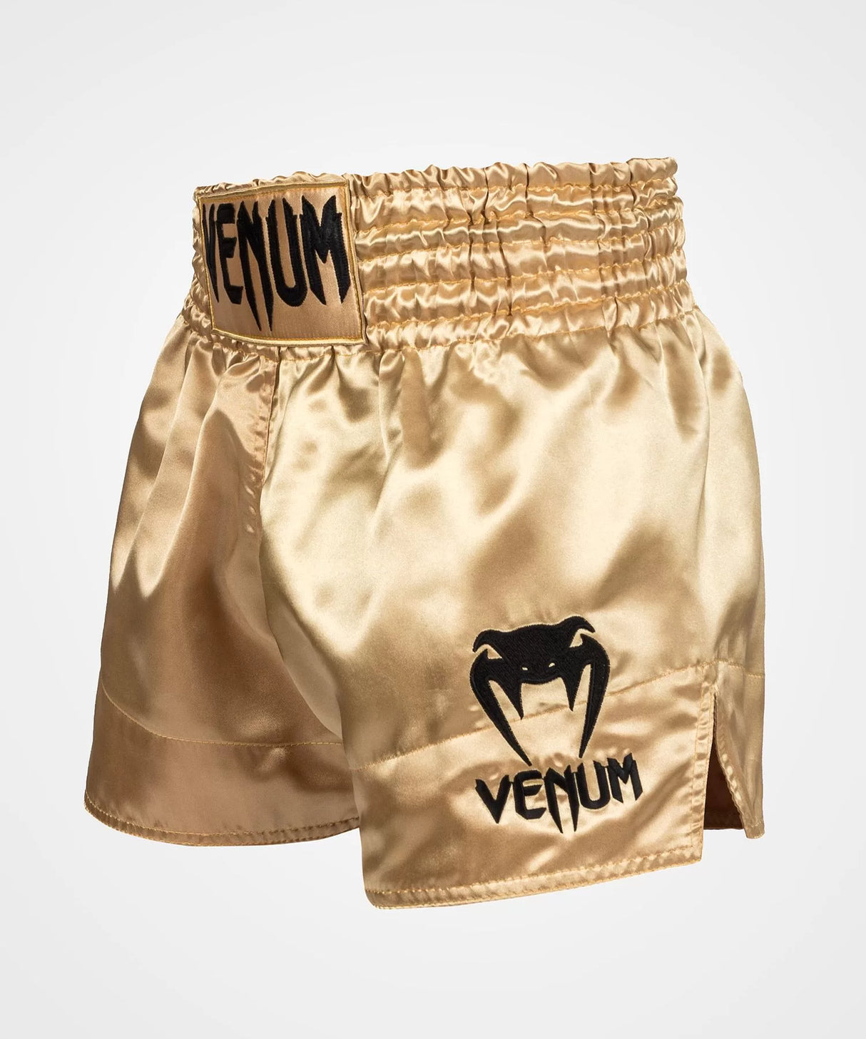 Venum Muay Thai Classic Gold/Black hlačke za tajski boks