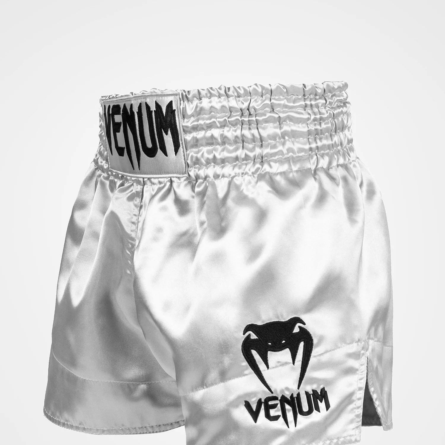 Venum Muay Thai Classic Silver/Black hlačke za tajski boks