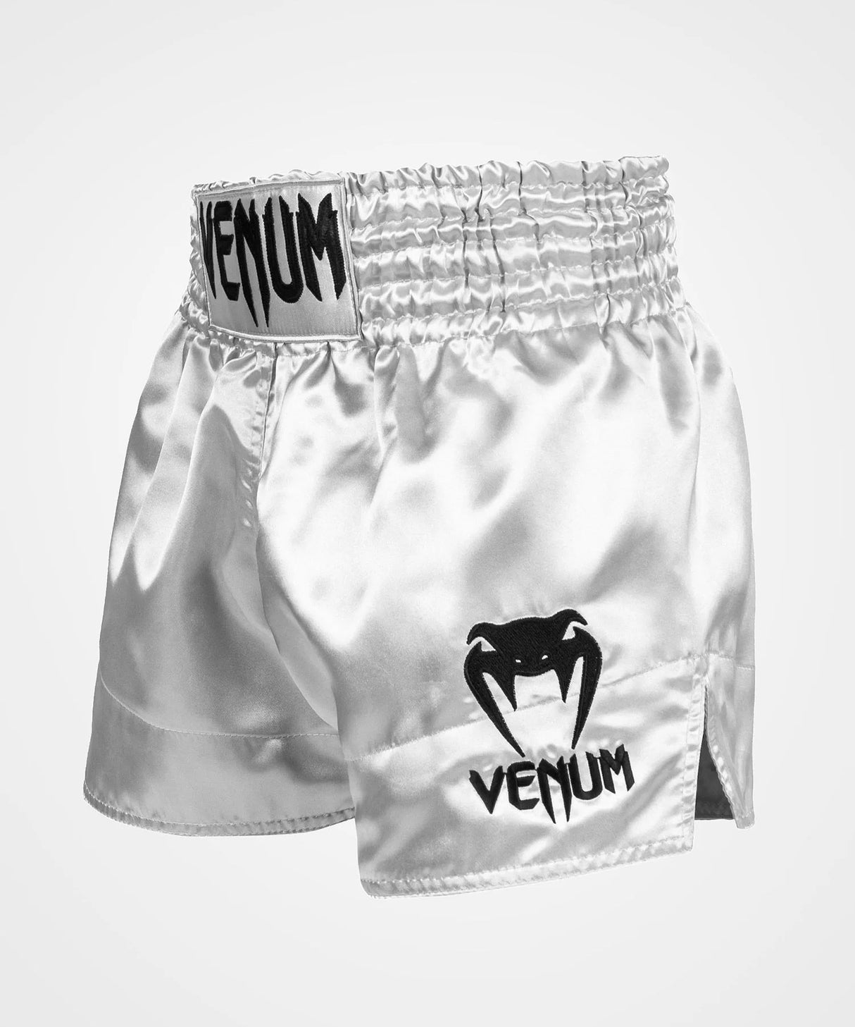 Venum Muay Thai Classic Silver/Black hlačke za tajski boks