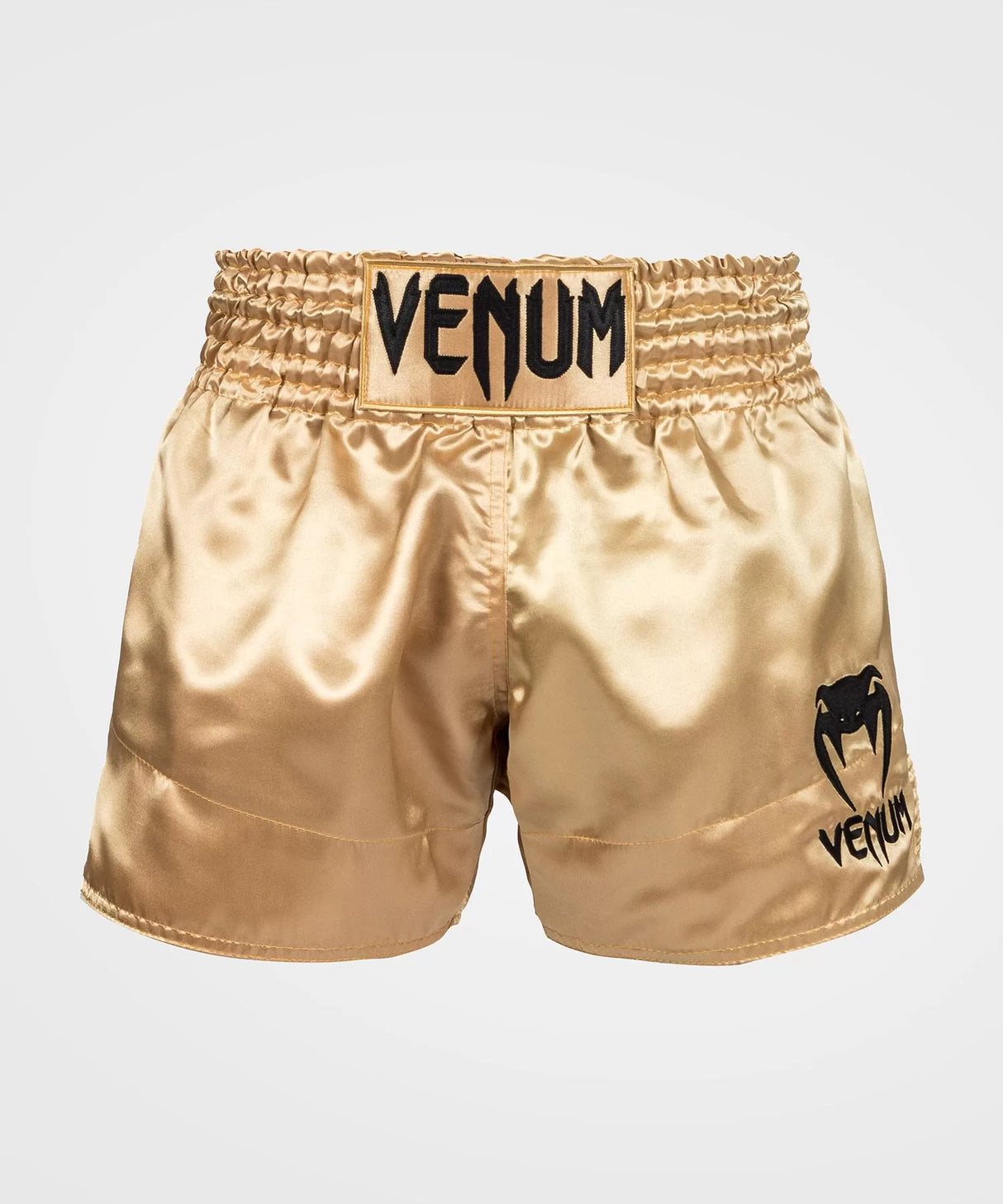 Venum Muay Thai Classic Gold/Black hlačke za tajski boks