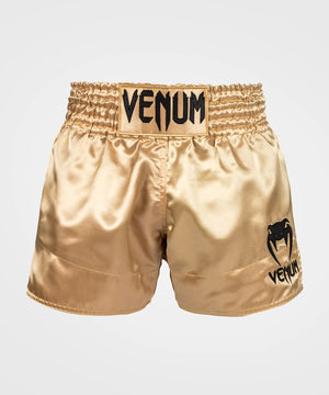 Venum Muay Thai Classic Gold/Black hlačke za tajski boks