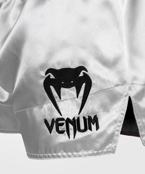 Venum Muay Thai Classic Silver/Black hlačke za tajski boks