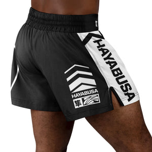 Hayabusa Icon Black/White hlačke za kickboks