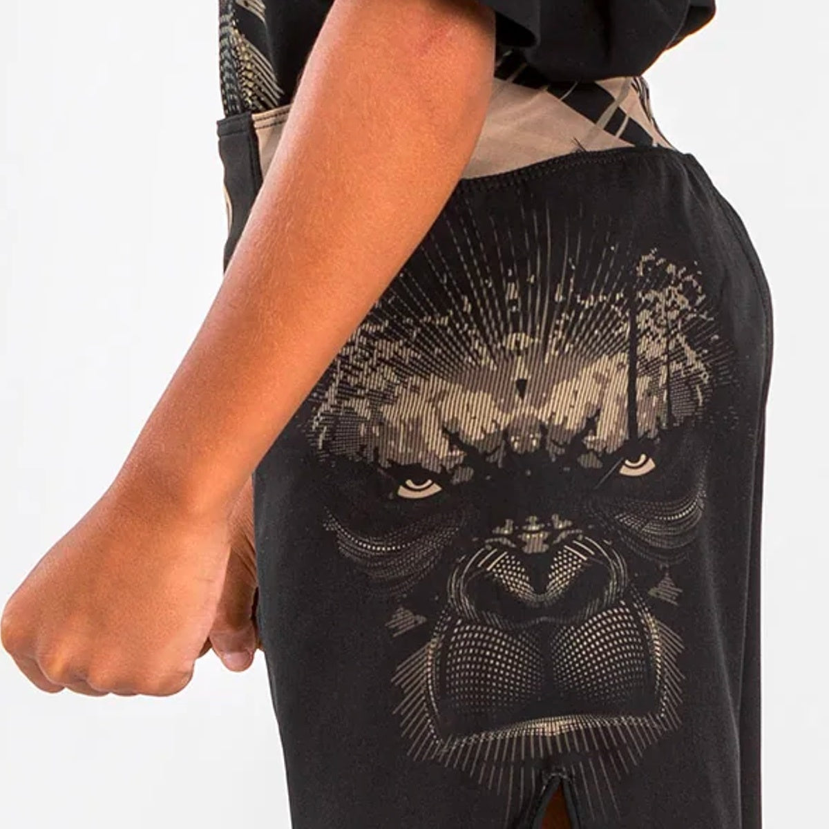 Venum Gorilla Jungle Black/Sand otroške hlačke za mma