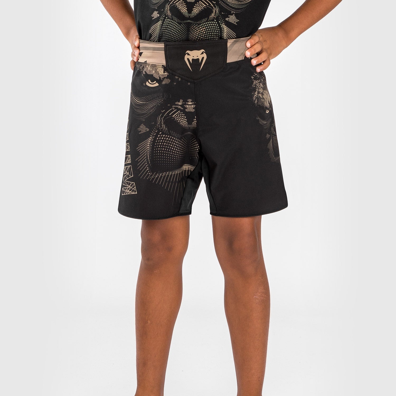 Venum Gorilla Jungle Black/Sand otroške hlačke za mma