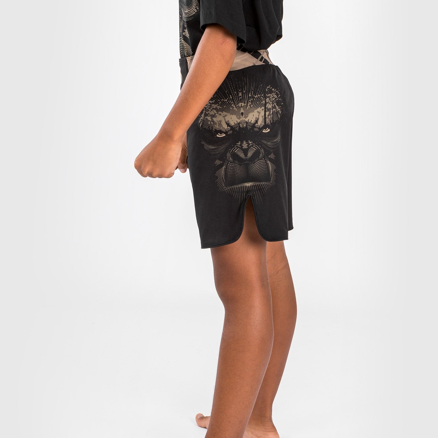 Venum Gorilla Jungle Black/Sand otroške hlačke za mma