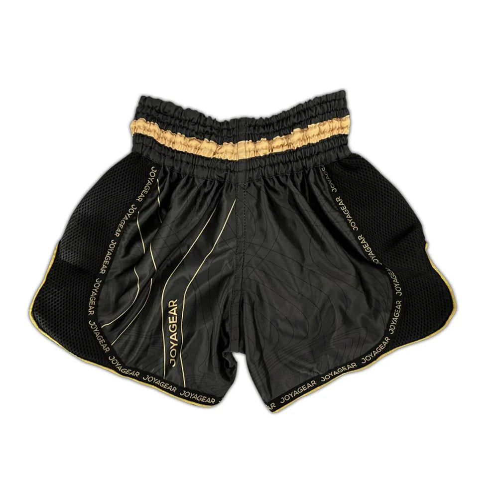 Joya Essential Black/Gold Hlačke Za Tajski Boks