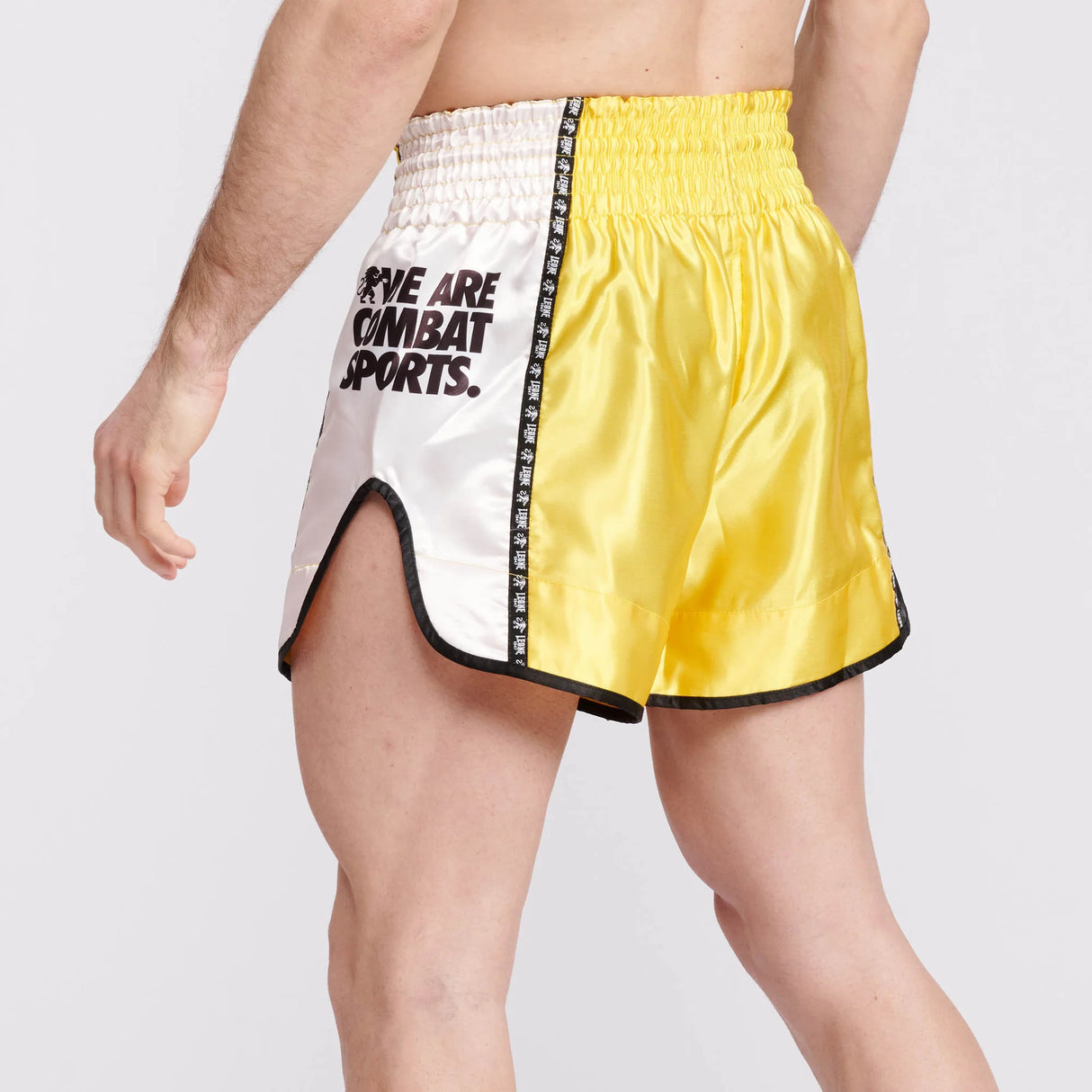 Leone 1947 Training Thai AB760 Yellow hlačke za tajski boks