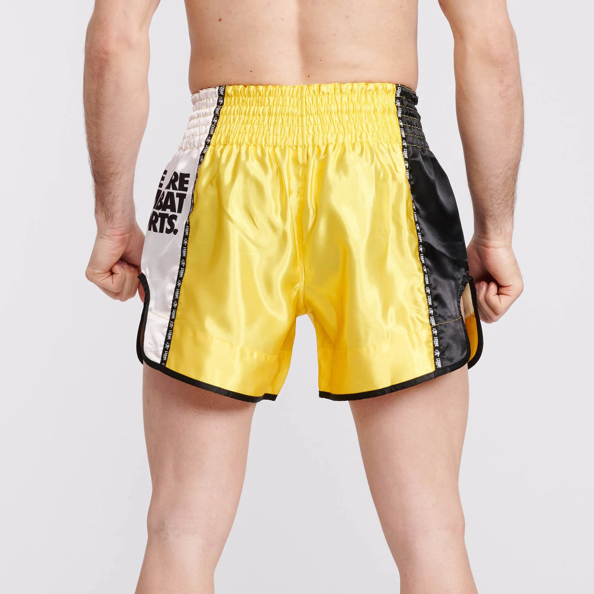 Leone 1947 Training Thai AB760 Yellow hlačke za tajski boks