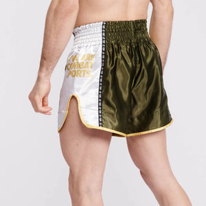 Leone 1947 Training Thai AB760 Green hlačke za tajski boks