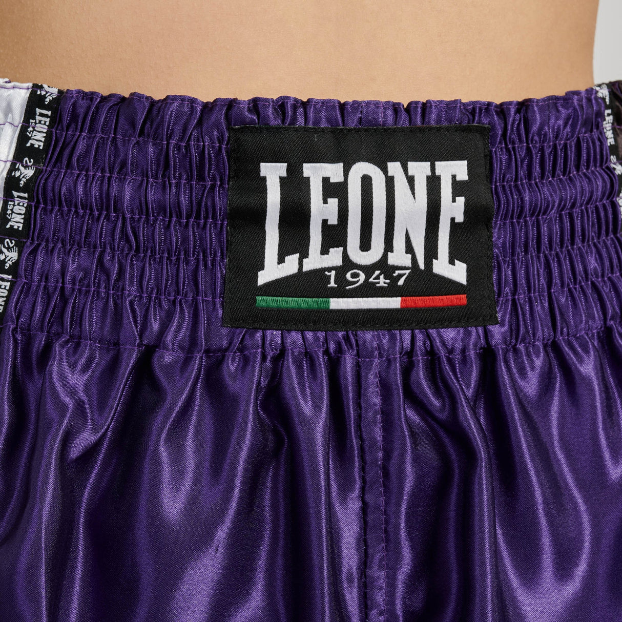 Leone 1947 Training Thai AB760 Dark Purple hlačke za tajski boks