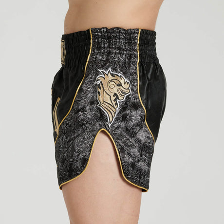 Leone 1947 Elite Kick/Thai AB878 Black Muay Thai hlaćice