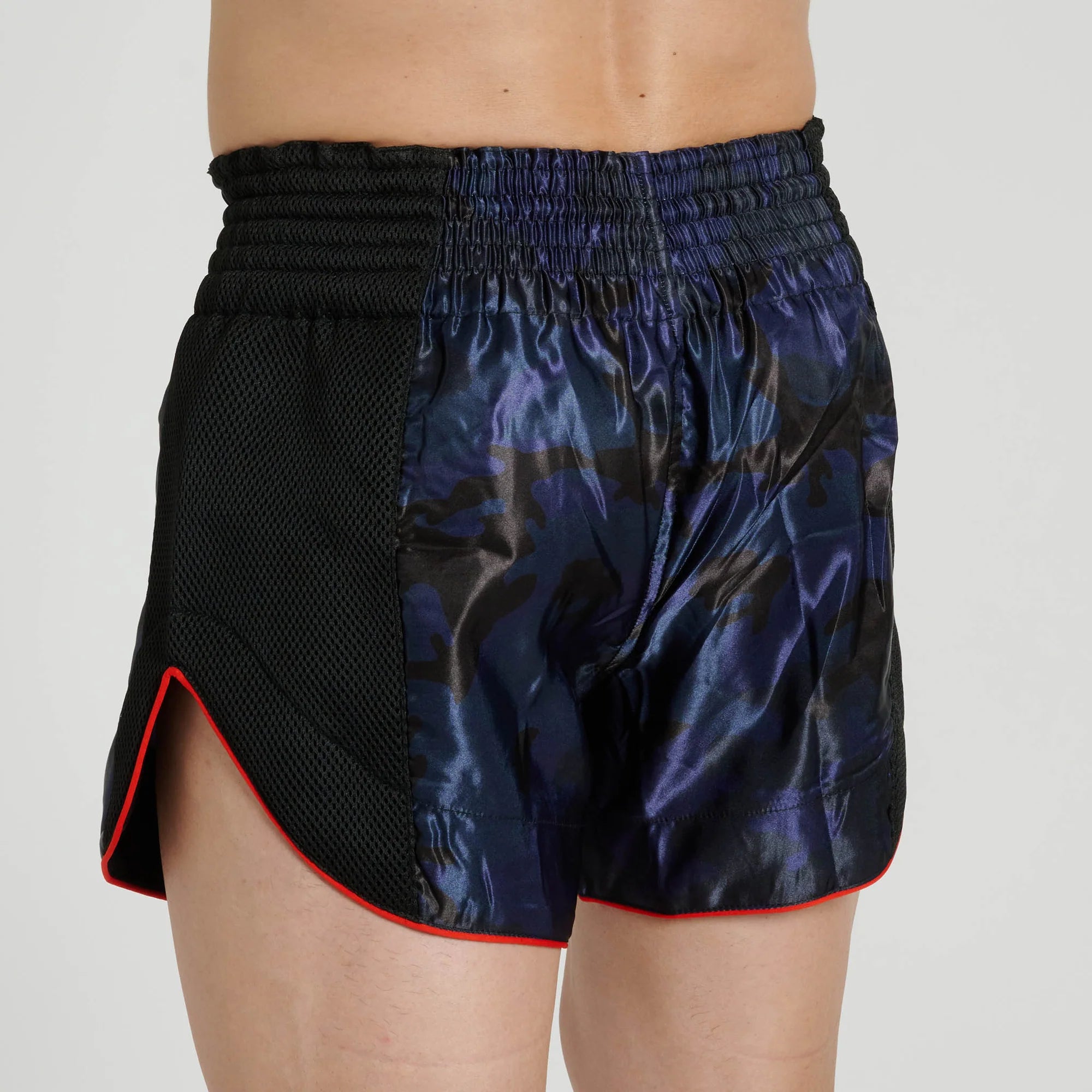 Leone 1947 Camo Fight AB880 Blue hlačke za tajski boks