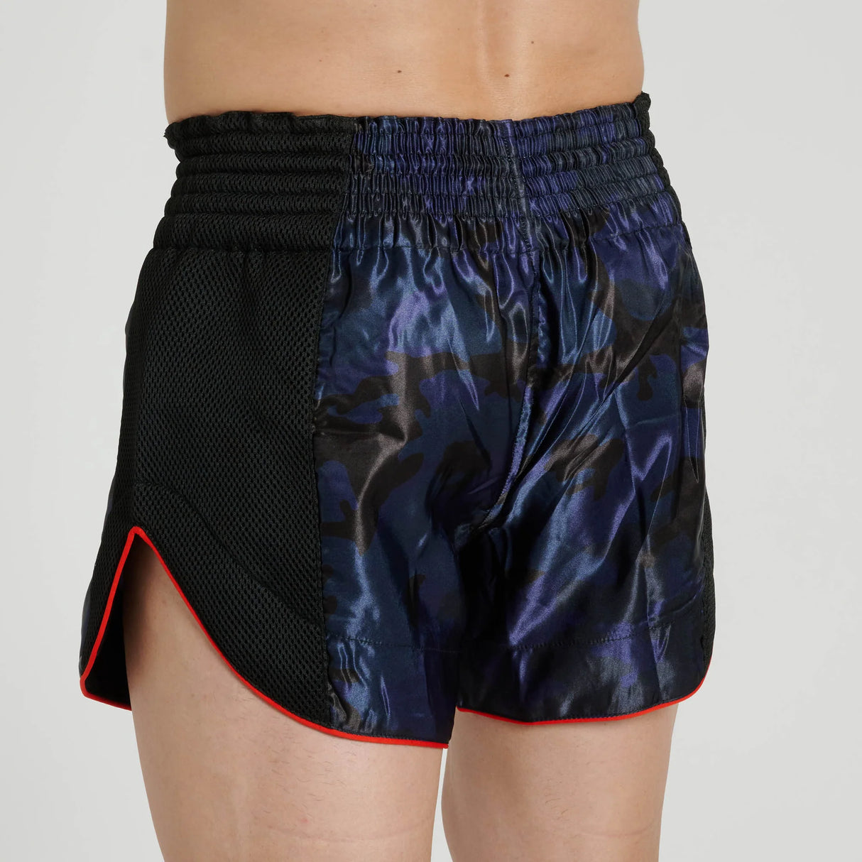 Leone 1947 Camo Fight AB880 Blue hlačke za tajski boks