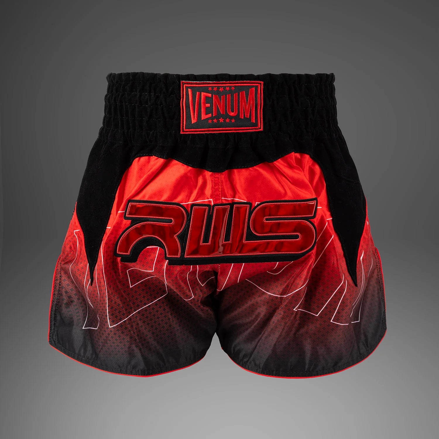 Venum x RWS 2.0 Black/Red Thai Boxing Shorts