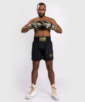 Venum Classic Black/Gold hlačke za boks